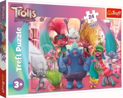 Παζλ maxi 24 κομμάτια – στον κόσμο των TROLLS