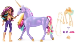 Unicorn Academy φωτεινός μονόκερος Wildstar με κούκλα Σοφίας
