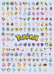 Παζλ των πρώτων 151 Pokémon 500 κομματιών