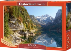 Παζλ Castorland 1500 κομμάτια – ανατολή του ήλιου πάνω από το Castelmezzano – Παζλ