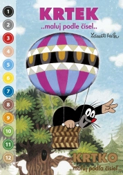 Βιβλίο Ζωγραφικής A5 Μικρός Τυφλοπόντικας – ζωγράφισε με αριθμούς