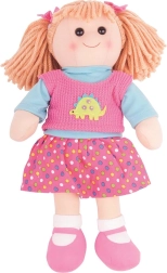 Bigjigs Toys υφασμάτινη κούκλα Susie 38 cm