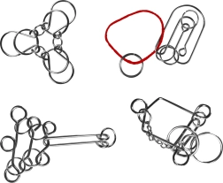 Μεταλλικοί γρίφοι για παιδιά και ενήλικες