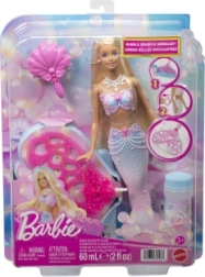 Barbie Bubbletastic γοργόνα με πτερύγιο φυσαλίδων