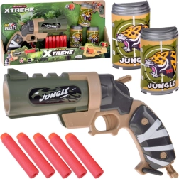 Παιδικό πιστολάκι για αφρώδεις βολίδες JUNGLE με στόχους σκοποβολής
