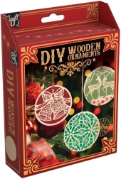 Ξύλινα χριστουγεννιάτικα στολίδια DIY CRAFT ID