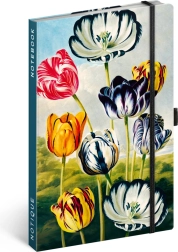 Σημειωματάριο Tulipány της Kateřina Winterová, με γραμμές, 13 x 21 cm