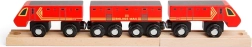 Ξύλινο ταχυδρομικό τρένο Bigjigs Rail