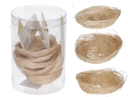 Διακοσμητική φωλιά 8 cm – φυσική