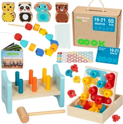 Εκπαιδευτικό κουτί Montessori για παιδιά 19–21 μηνών - TOOKY TOY