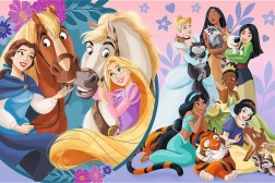 Παζλ Disney Πριγκίπισσες «Το χαμόγελο της φιλίας» MAXI 24 κομμάτια