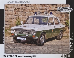 Παζλ RETRO-AUTA VAZ 21011 Volkspolizei 40 κομμάτια