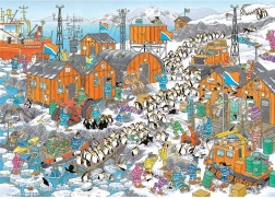 Παζλ JUMBO Jan van Haasteren – Αποστολή στον Νότιο Πόλο, 1000 κομμάτια