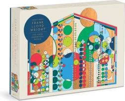 Πάζλ με μεταλλική επένδυση (foil) σε σχήμα Frank Lloyd Wright – Midway Mural, 750 κομμάτια
