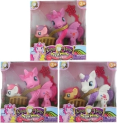 Σετ μονόκερων με καλαθάκι