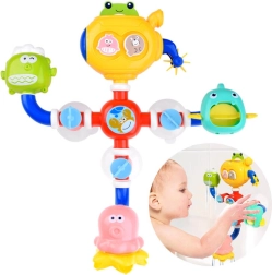 Διασκεδαστικό παιχνίδι μπάνιου με υδρόμυλο και καρουζέλ