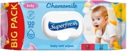 Υγρά μαντηλάκια Superfresh Baby 120 τεμ.
