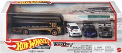 Hot Wheels premium σετ 3 αυτοκινητάκια με ομαδικό τράκτορα