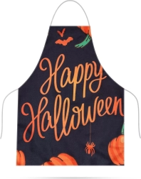 Ποδιά κουζίνας για το Halloween από αδιάβροχο καμβά