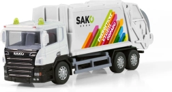 Μεταλλικό απορριμματοφόρο SAKO 15 cm με μηχανισμό οπισθοκίνησης (pull-back)