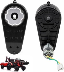 Μοτέρ με κιβώτιο ταχυτήτων 24 V (RS550, 12 000 στροφές/λεπτό) για ηλεκτρικό παιδικό όχημα SX2068 - 1 τεμάχιο