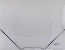 Διαφανής φάκελος με λάστιχο OPALINE A4