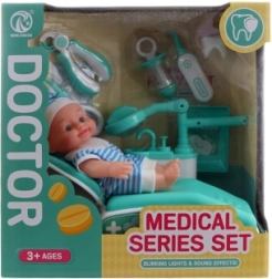 Σετ οδοντιάτρου με κούκλα και αξεσουάρ