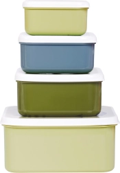 Σετ τεσσάρων δοχείων σνακ A Little Lovely Company – Dinosauři