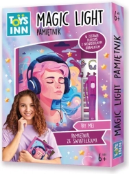 Ημερολόγιο Magic Light Music με LED φωτάκια και μυστικό μελάνι