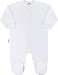 Βρεφικό ολόσωμο φορμάκι New Baby Classic λευκό