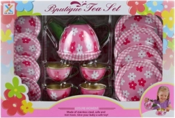 Σετ τσαγιού από λαμαρίνα με λουλούδια για παιδιά