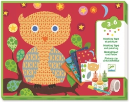 Μαγικό ζωγράφισμα με σφουγγαράκι – ζώα του δάσους