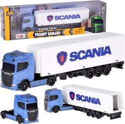 Μεταλλικό μοντέλο φορτηγού Maisto SCANIA 770S με ρυμουλκούμενο 1:64