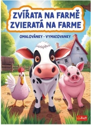 Βιβλίο ζωγραφικής Ζώα στη φάρμα 20 × 27,5 cm