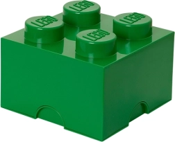 LEGO κουτί αποθήκευσης 4 σκούρο πράσινο