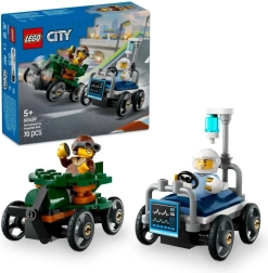 LEGO® City 60459 Αγωνιστικό σετ: Αεροπλάνο vs. Νοσοκομειακό κρεβάτι