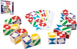Επιτραπέζιο παιχνίδι Domino Match από ξύλο σε κουτί