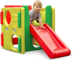 Little Tikes Jr. Activity Gym – φυσική παιδική κατασκευή αναρρίχησης εσωτερικού και εξωτερικού χώρου με τσουλήθρα