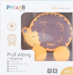 Ξύλινο παιχνίδι έλξης σκαντζόχοιρος