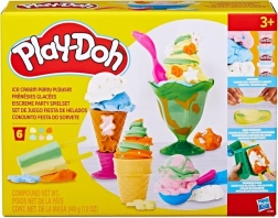 Play-Doh παγωμένη παγωτο-πάρτι – δημιουργικό σετ για παγωτά από πλαστελίνη