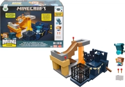 Minecraft Mini Mode – Κάλεσμα του Warden σετ παιχνιδιού με τον Steve και βαγονέτο