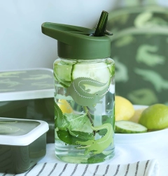 A Little Lovely Company παιδικό μπουκάλι νερού – Κροκόδειλος