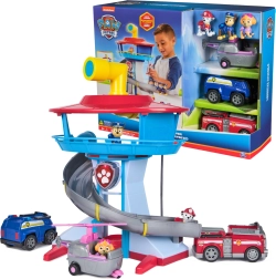 Πύργος παρατήρησης Paw Patrol με φώτα, ήχους, οχήματα και φιγούρες