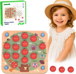 TOOKY TOY Ξύλινο παιχνίδι μνήμης Μήλα