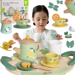 Ξύλινο σετ τσαγιού 14 τεμ. CLASSIC WORLD