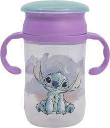 Παιδικό εκπαιδευτικό ποτηράκι 395 ml STITCH