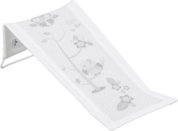 Υφασμάτινο καθισματάκι μπάνιου με σχέδιο κουκουβάγιας, λευκό