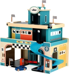 Vilac Ξύλινο Vintage Γκαράζ Vilacity