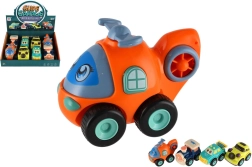 Πλαστικό όχημα με μηχανισμό αδράνειας για παιδιά