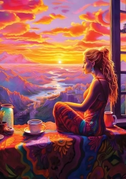 Παζλ ART PUZZLE Μαγευτική θέα 1000 κομμάτια